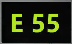 ошибка e55