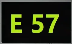 ошибка e57