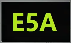 ошибка e5a