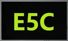 ошибка e5c