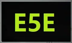 ошибка e5e