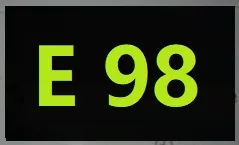 ошибка e98