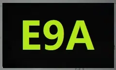 ошибка e9a